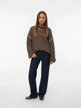 Awella strikket pullover