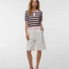 Awoline strikket poloshirt