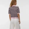 Awoline strikket poloshirt
