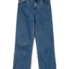 Awrena jeans med mellemhøj talje og bred benvidde