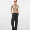 Awshirli strikket poloshirt