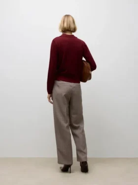 Awsikita strikket poloshirt