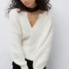 Awtacey strikket pullover
