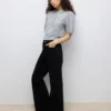Awtassa strikket poloshirt