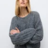 Awuilde strikket pullover