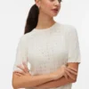 Awviola strikbluse