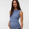 Bodycon-siddende top med bådudskæring