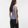 Bodycon-siddende top med bådudskæring