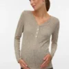 Bodycon-siddende top med V-udskæring