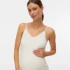 Bodycon-siddende top med V-udskæring