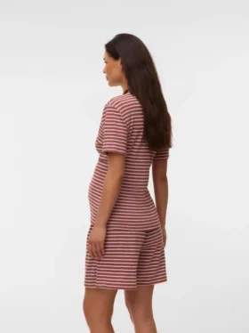 Bodycon-siddende top med V-udskæring