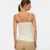 Bodycon-siddende top med V-udskæring