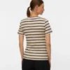 Bodycon-siddende top med V-udskæring