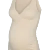 Bodycon-siddende top med V-udskæring