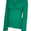 Bodycon-siddende top med V-udskæring