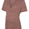 Bodycon-siddende top med V-udskæring