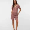 Bodycon-siddende top med V-udskæring