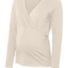 Bodycon-siddende top med V-udskæring