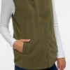 Hoodie-strikvest i regular fit