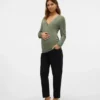 Jeans med almindelig pasform og høj talje