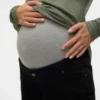 Jeans med almindelig pasform og høj talje