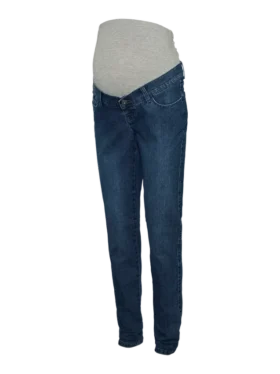 Jeans med almindelig pasform og mellemhøj talje