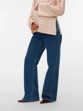 Jeans med bred benvidde
