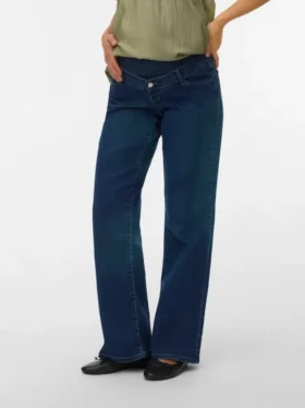 Jeans med bred benvidde