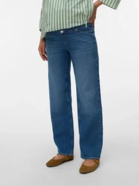 Jeans med bred benvidde