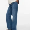 Jeans med bred benvidde