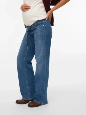 Jeans med bred benvidde