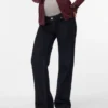 Jeans med bred benvidde