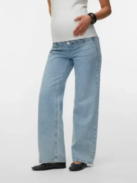 Jeans med bred benvidde