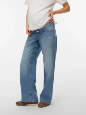 Jeans med bred benvidde