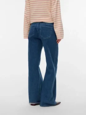 Jeans med bred benvidde