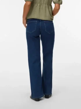 Jeans med bred benvidde
