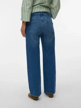 Jeans med bred benvidde
