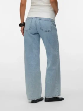 Jeans med bred benvidde