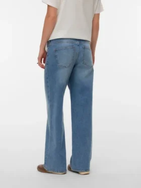 Jeans med bred benvidde