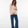 Jeans med bred benvidde