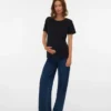 Jeans med bred benvidde