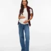 Jeans med bred benvidde