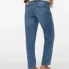 Jeans med mom-fit og mellemhøj talje