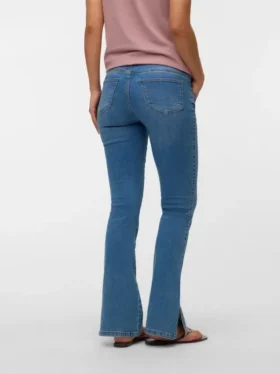 Jeans med udvidet ben