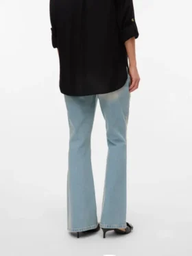 Jeans med udvidet ben