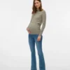 Jeans med udvidet ben