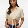 Kort model med skjortekrave