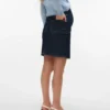 Kort shorts med høj talje
