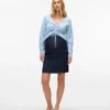 Kort shorts med høj talje