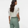 Kort V-hals-top